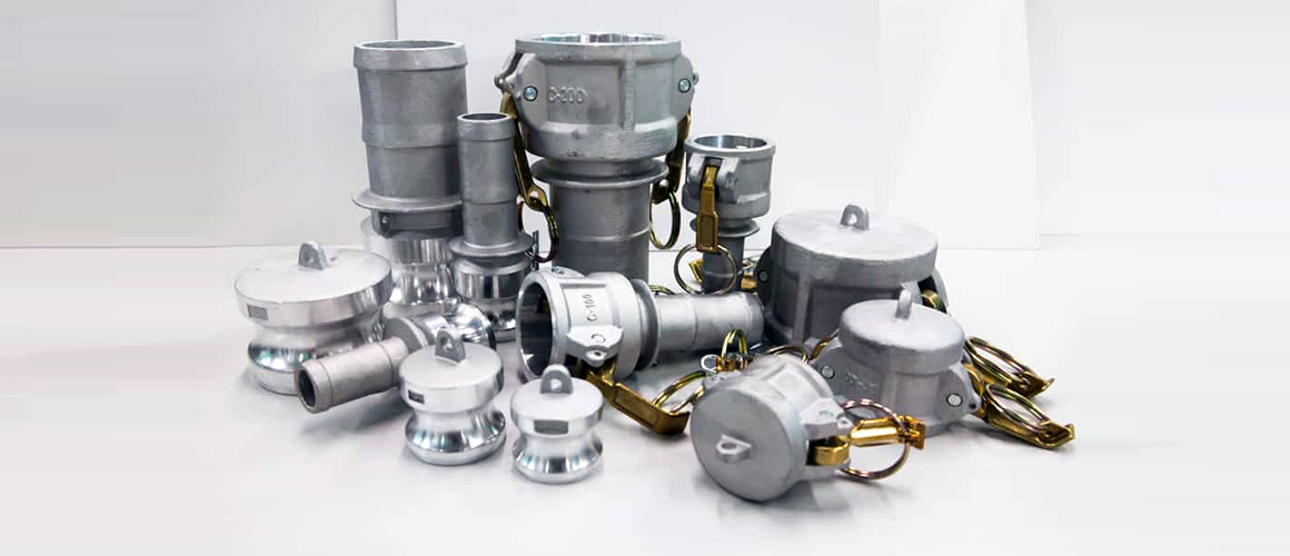 Industrial pipe couplers and connectors